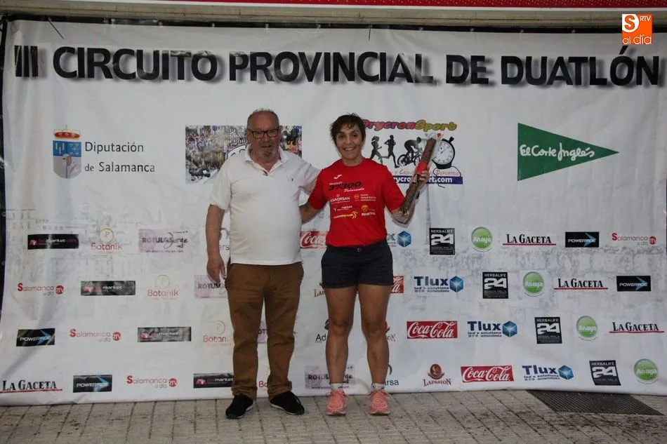 Foto 3 - Carlos Rodr&iacute;guez y Sonia S&aacute;nchez, vencedores de la III Duatl&oacute;n de Vitigudino  