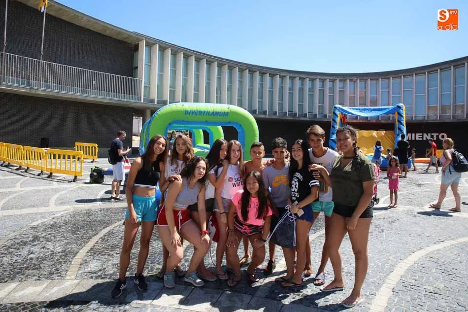Foto 2 - Santa Marta de Tormes se zambulle en fiestas con la fiesta del agua