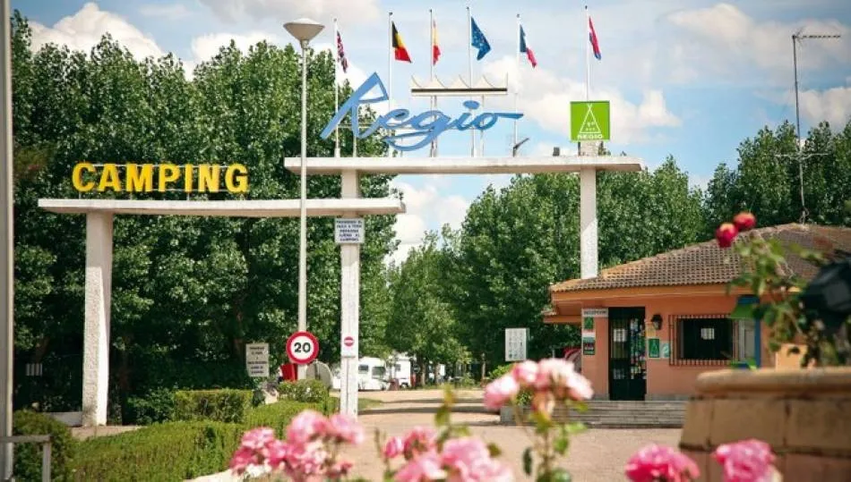 	El camping Regio, uno de los más cercanos a Salamanca capital