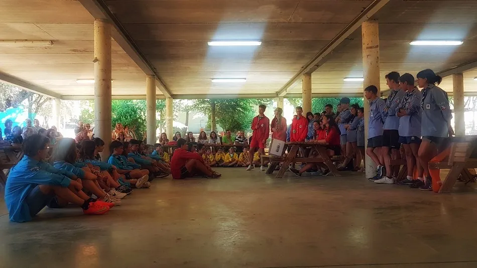El grupo Scout Calasanz celebra el Día de Padres  