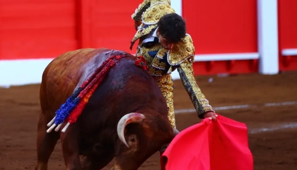 Antonio Grande en la Plaza de toros de Cuatro Caminos, Santander. Foto cultoro.es