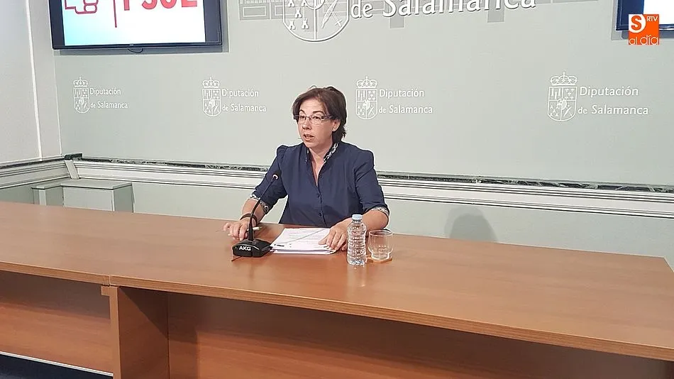 Carmen García, portavoz socialista en la Diputación