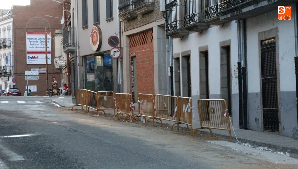 Finalziadas las obras de la calle Pedro Velasco, se parará la actividad hasta pasado el 20 de agosto / MARIBEL