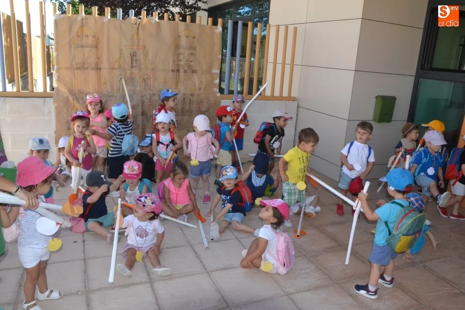 La Escuela Infantil ‘peregrina’ a Santiago de Compostela  
