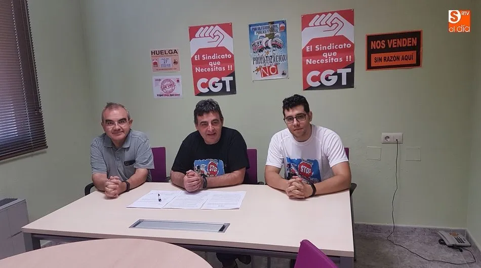 José María González, Ubaldo Hernández y Adrián Navarro