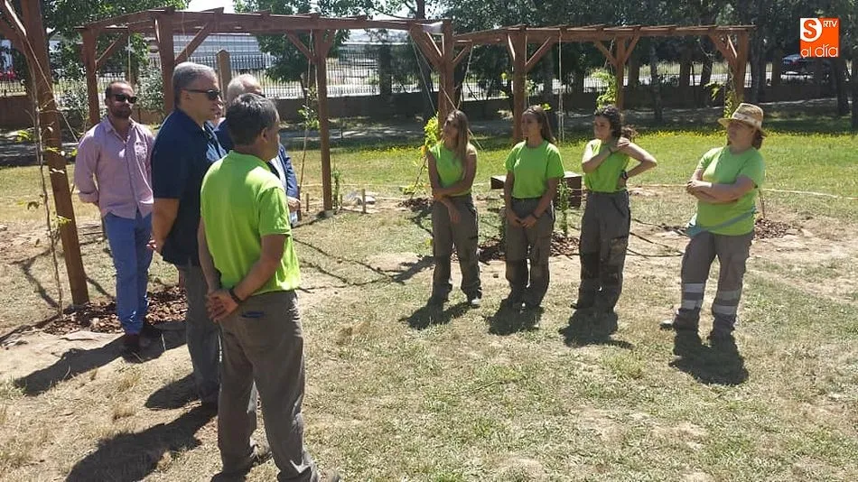 Foto 5 - El taller de empleo del parque de La Dehesa se acerca a su final