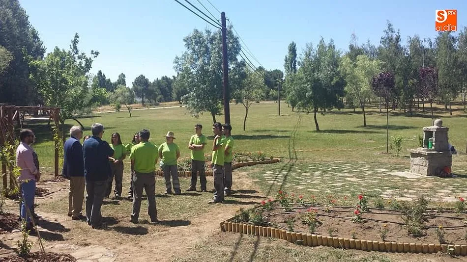 Foto 4 - El taller de empleo del parque de La Dehesa se acerca a su final
