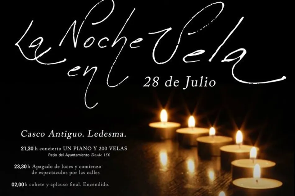 La Noche en Vela, este sábado en Ledesma