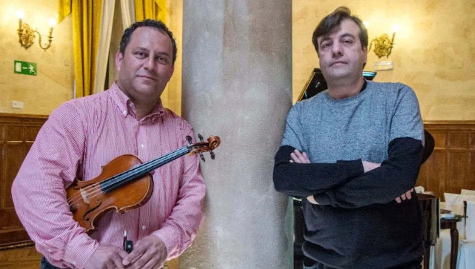 Fuentes y Corvo, músicos y profesores