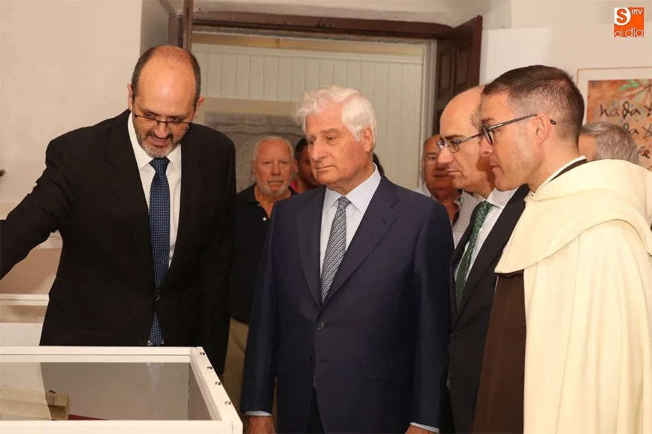 El Duque de Alba visitó la muestra el pasado martes