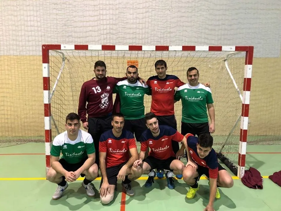 Equipo de Entresierras en el campeonato de la Diputación de Salamanca. Foto: Dip. Salamanca