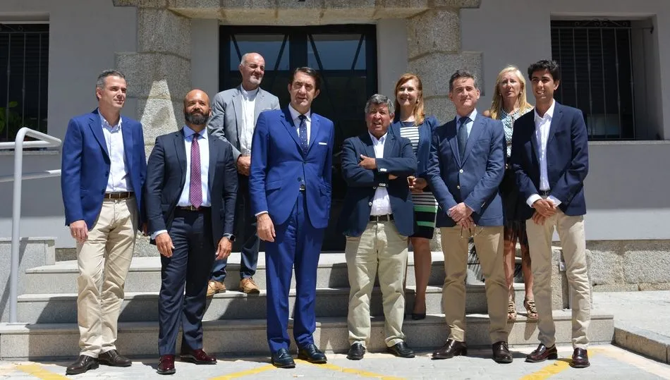 Visita del Suárez-Quiñones a Béjar