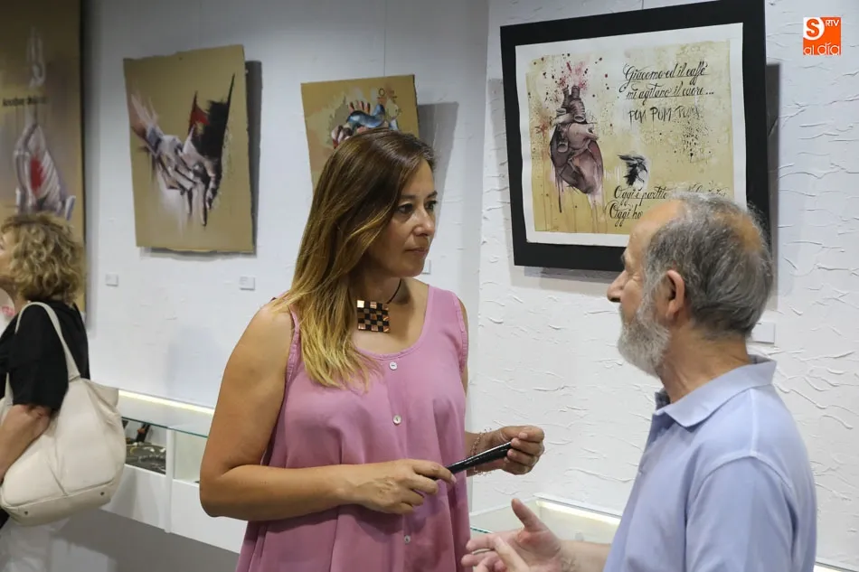 Foto 10 - La obra de Marta Tim&oacute;n ya luce en la galer&iacute;a Luis M&eacute;ndez