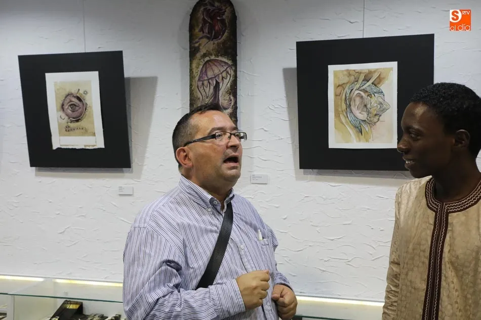 Foto 2 - La obra de Marta Tim&oacute;n ya luce en la galer&iacute;a Luis M&eacute;ndez