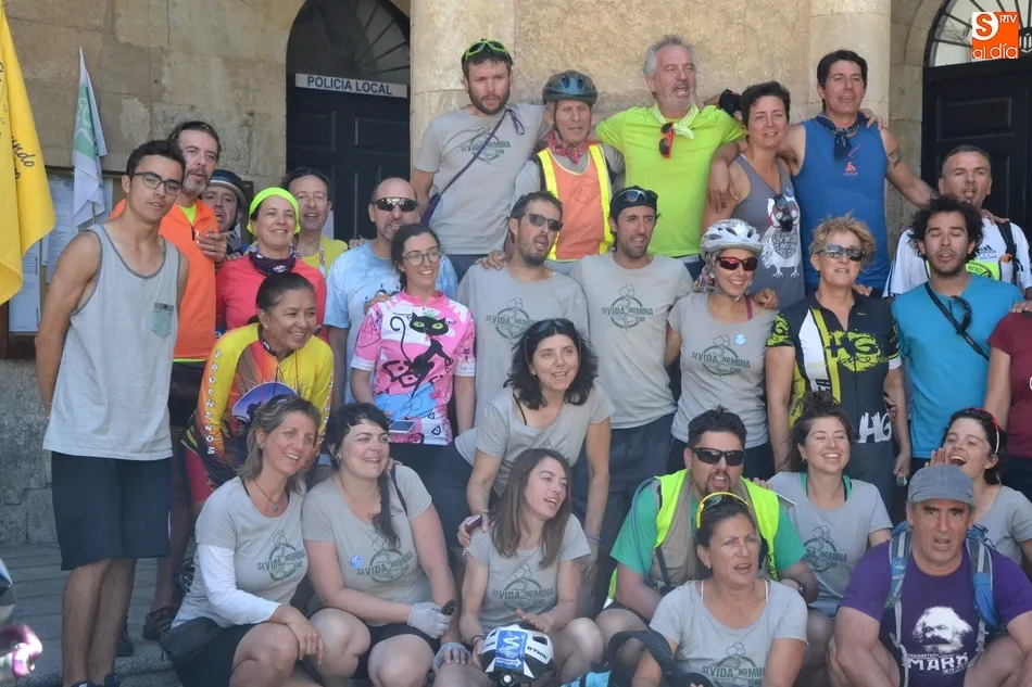 Foto 6 - La Plaza Mayor se convierte en la meta de la Ecomarcha 2018 de Ecologistas en Acci&oacute;n  