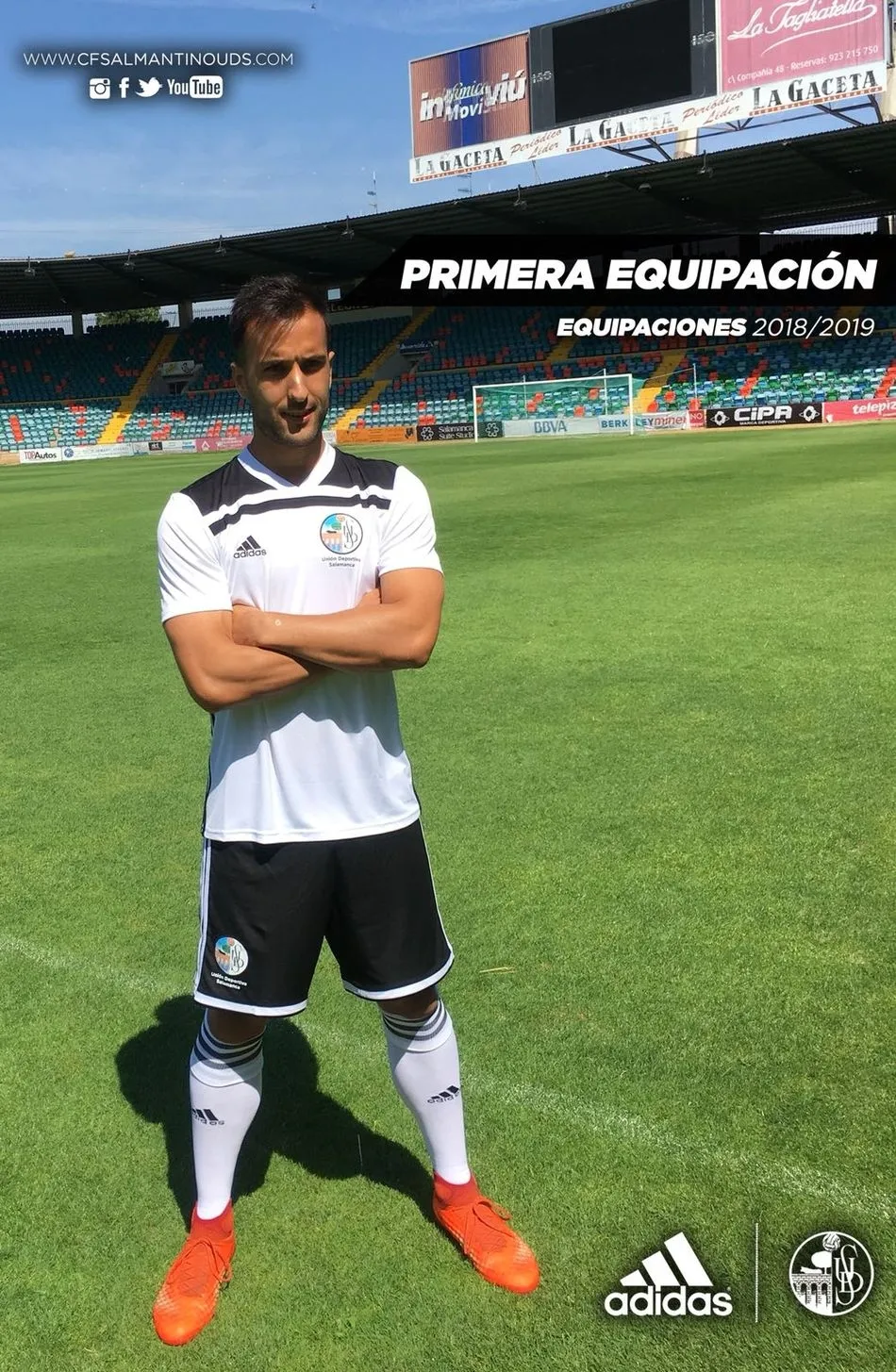 Foto 8 - El Salamanca UDS desvela el dise&ntilde;o de sus equipaciones para la pr&oacute;xima temporada