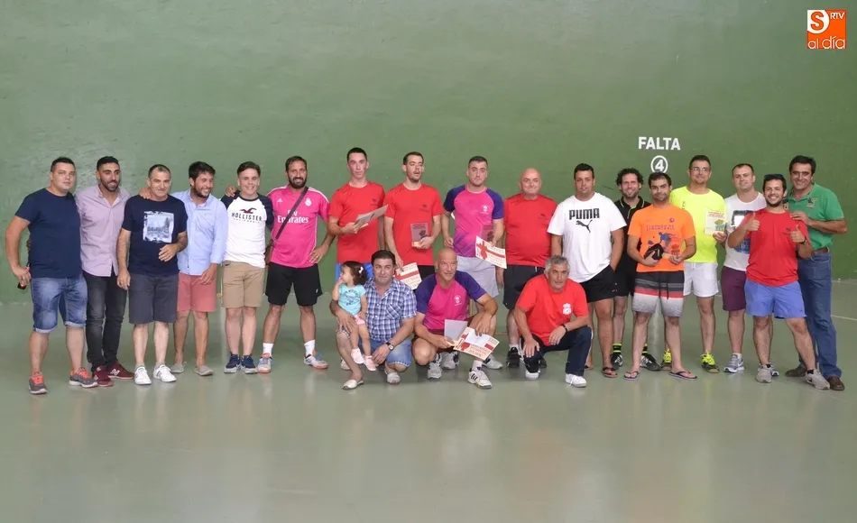 La pareja zamorana integrada por Luis y Víctor se adjudica el IV Open de Frontenis  