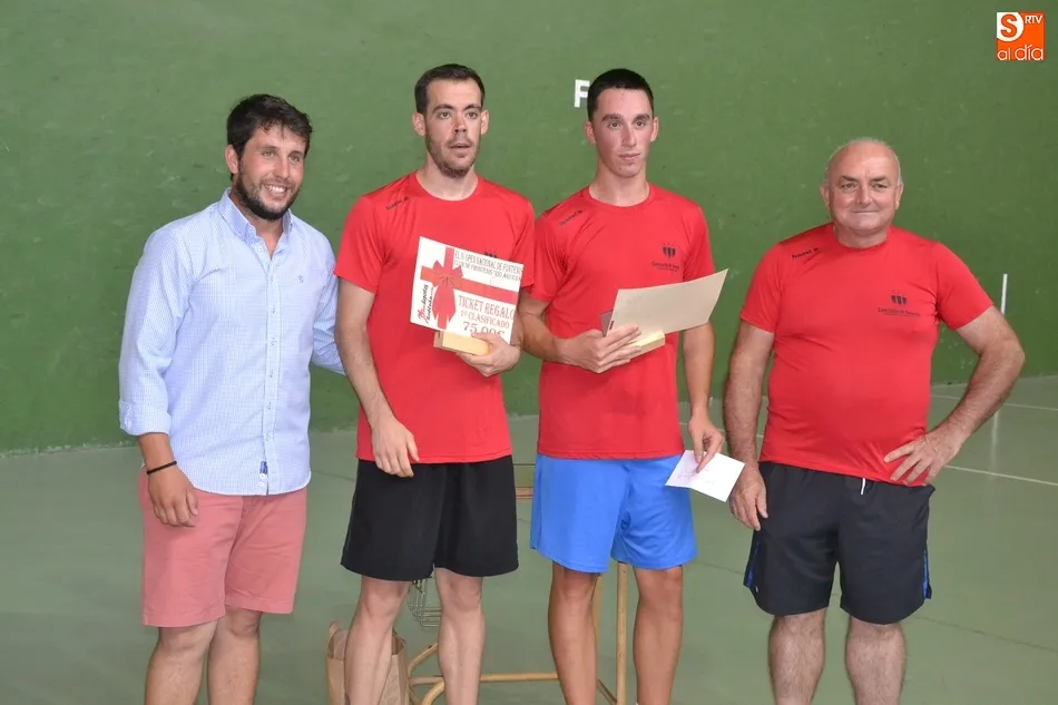 Foto 7 - La pareja zamorana integrada por Luis y V&iacute;ctor se adjudica el IV Open de Frontenis  