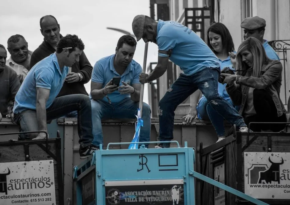 Foto 2 - Juan Francisco Mart&iacute;n, ganador del concurso de fotograf&iacute;a de la Asociaci&oacute;n Taurina de Vitigudino ...