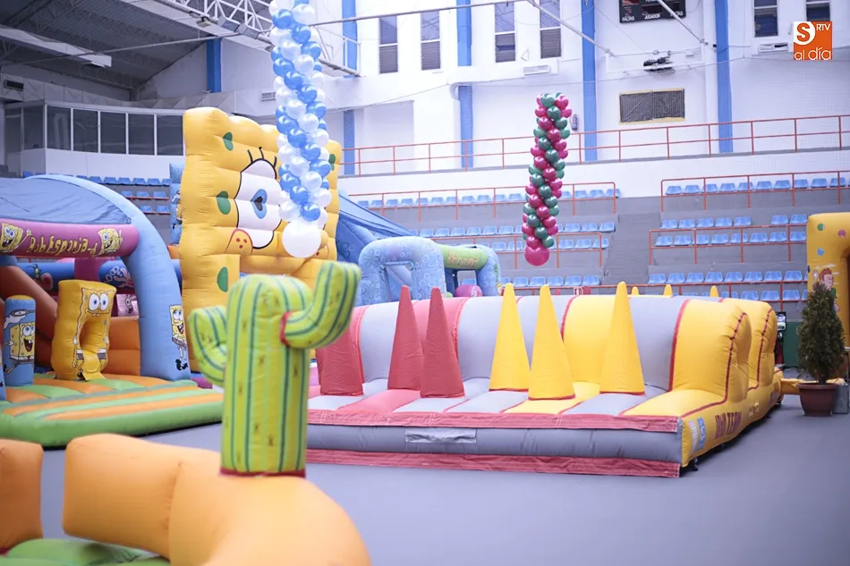 La seguridad, clave en la instalación de los juegos hinchables infantiles