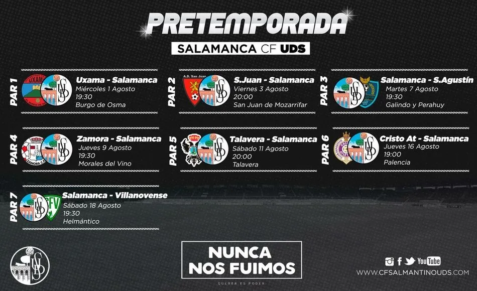 Foto 2 - El Salamanca CF UDS cierra la pretemporada con siete encuentros amistosos  