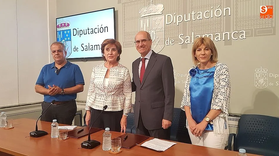 José María Sánchez, Inmaculada Lorenzo, Javier Iglesias y Eva Picado