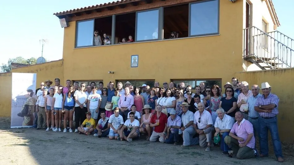 La Peña Taurina en una de las fiestas de Alejandro Marcos / Foto: Archivo.