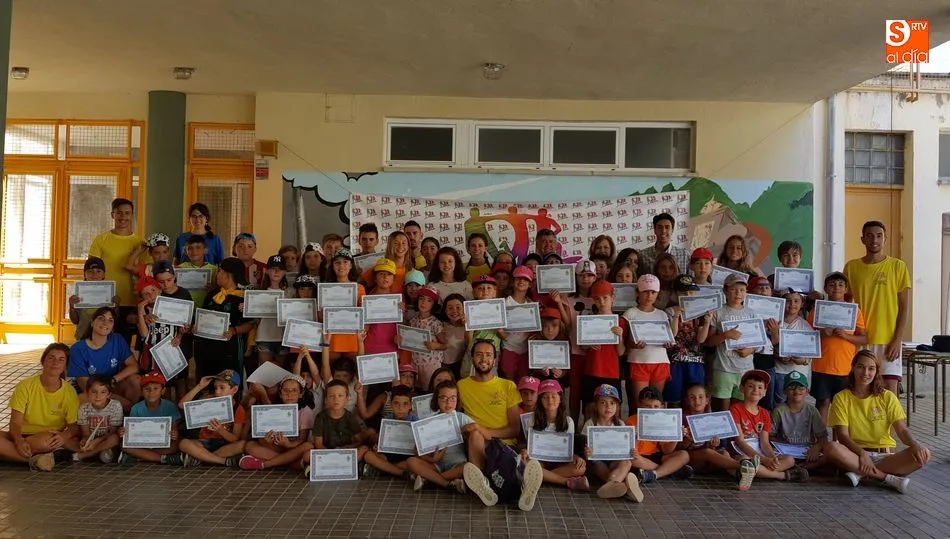 70 niños participan en el primer turno de los Campamentos Urbanos