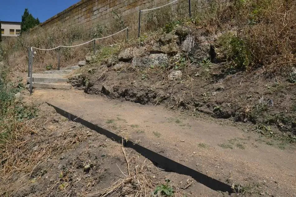 La Cuesta de las Emes, uno de los lugares donde se han empleado herbicidas en lo que va de 2018