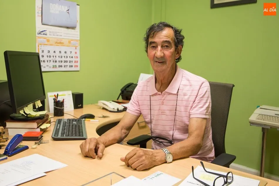 José Luis Haro, alcalde de Encinas de Abajo