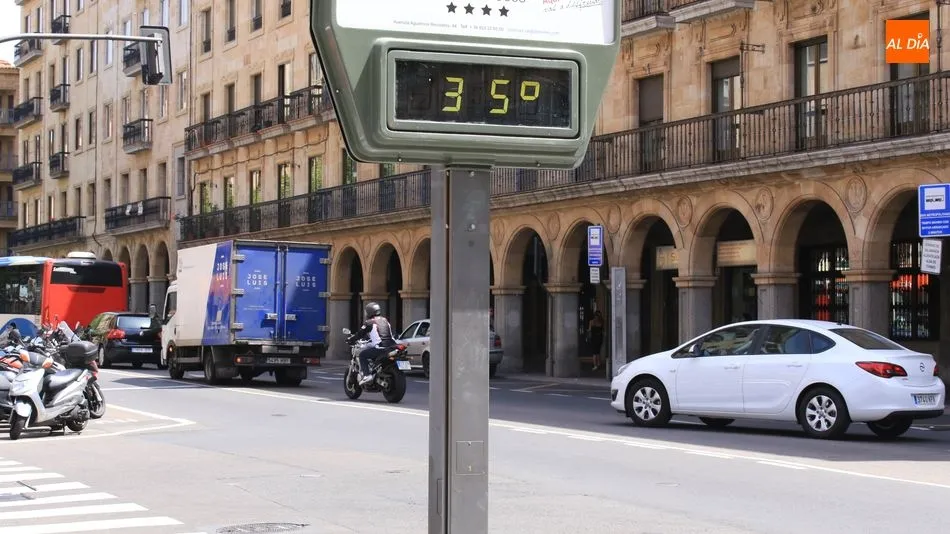 Foto 2 - Contin&uacute;a la alerta en Salamanca por las altas temperaturas en torno a los 40 grados