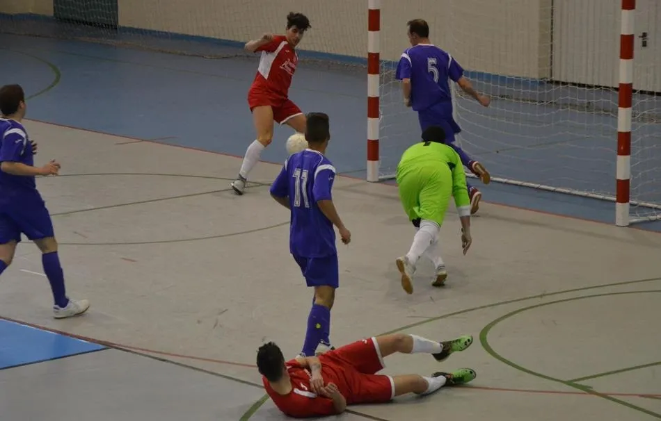 Imagen del que ha sido por el momento el último gol del III Columnas en 3ª