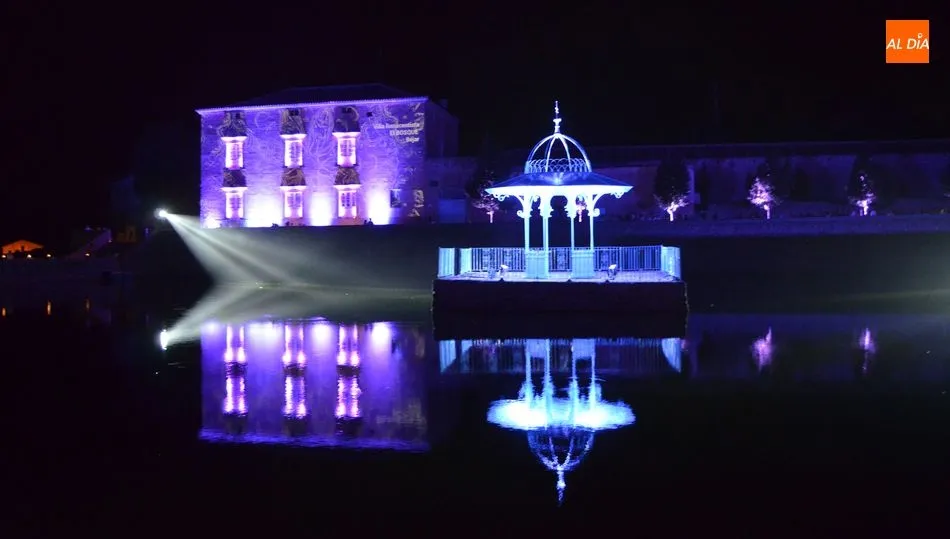 Espectáculo de luz y sonido en El Bosque de Béjar