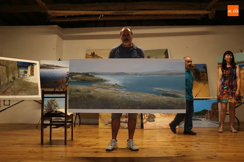 Foto 11 - Gonzalo Prieto Cordero gana el certamen de pintura de la Villa