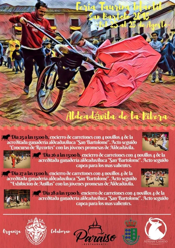 Foto 4 - La Asociaci&oacute;n Cultural Taurina de Aldead&aacute;vila presenta sus carteles para las ferias y fiestas del ...