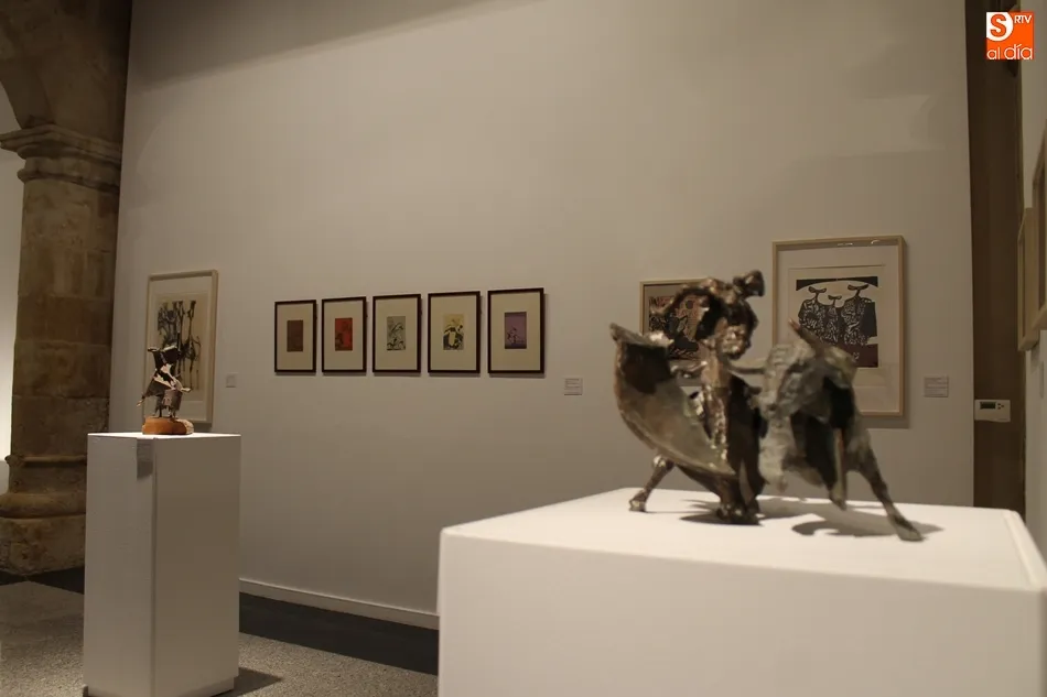 La exposición Obra gráfica se puede visitar en la Sala de Exposiciones de Santo Domingo