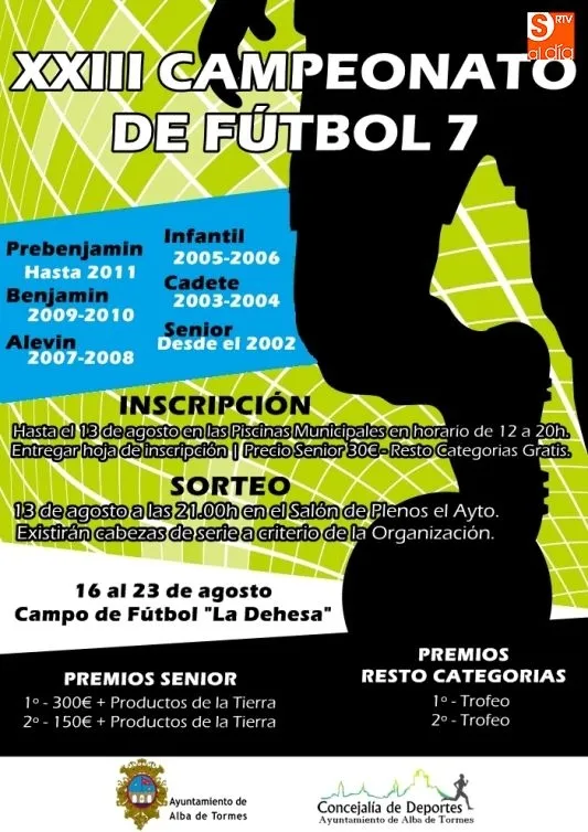 Foto 2 - Alba de Tormes convoca&nbsp;el XXIII campeonato de f&uacute;tbol 7  