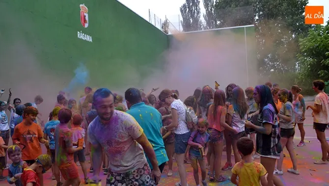 La Chopera se convertía en punto de salida y meta para la II Color Race de Rágama
