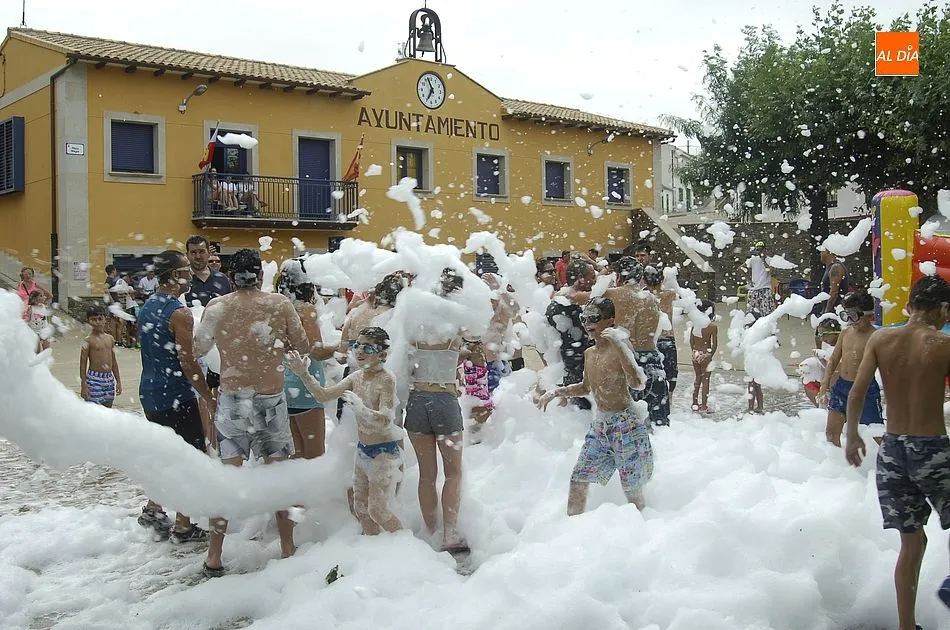 Foto 4 - Ni&ntilde;os y j&oacute;venes, protagonistas en las horas finales de las fiestas de Serradilla del Llano  