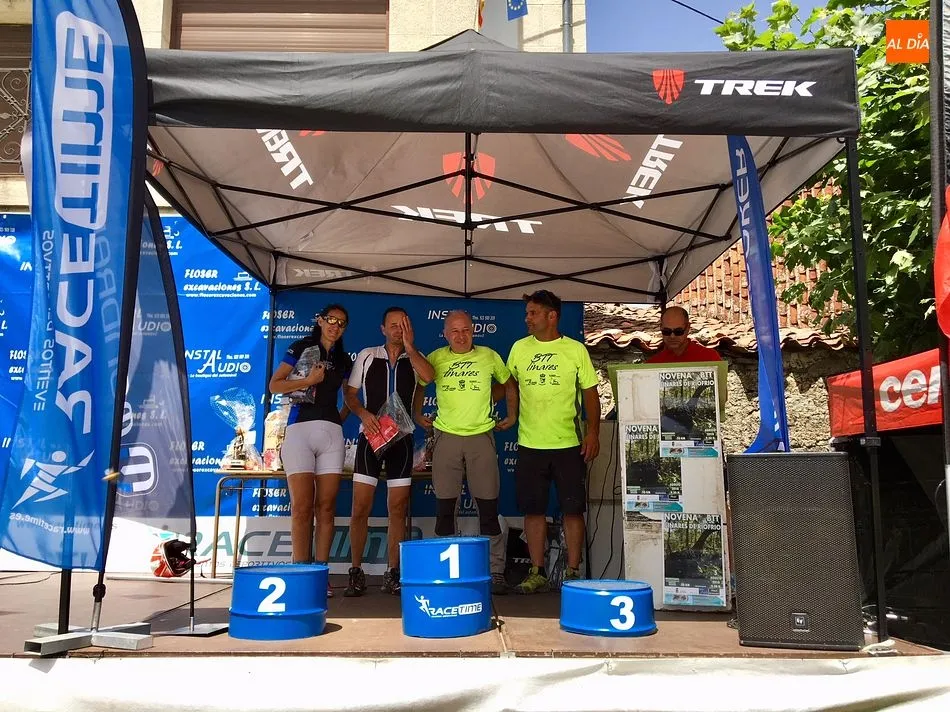 Foto 2 - Moises Due&ntilde;as y Vanessa Amaro, los m&aacute;s r&aacute;pidos de la BTT de Linares