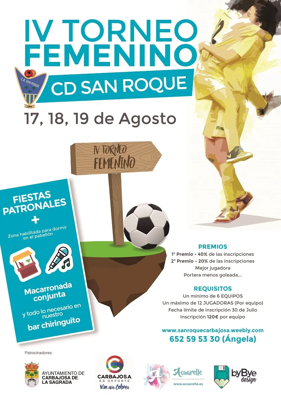 Foto 2 - El CD San Roque tendr&aacute; un nuevo equipo femenino y un s&eacute;nior masculino