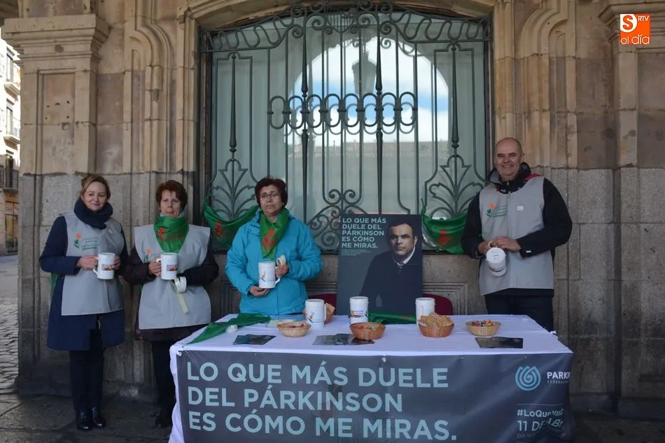 Imagen de archivo de una de las jornadas de sensibilización de la Asociación Parkinson Salamanca