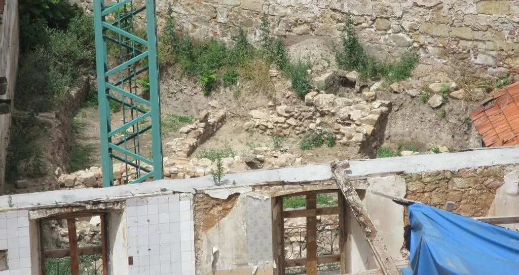Foto 9 - La vegetaci&oacute;n se apodera de los restos arqueol&oacute;gicos situados a la intemperie  