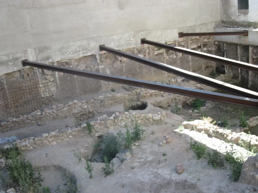 Foto 5 - La vegetaci&oacute;n se apodera de los restos arqueol&oacute;gicos situados a la intemperie  