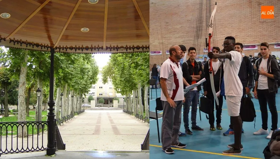 Celebración en el parque del Día Internacional de la Juventud