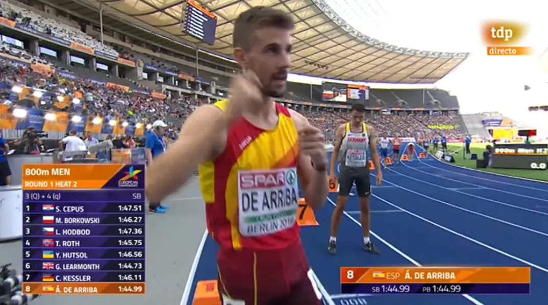 Foto 4 - &Aacute;lvaro de Arriba se mete sin demasiados problemas en las semis del Europeo de Berl&iacute;n  