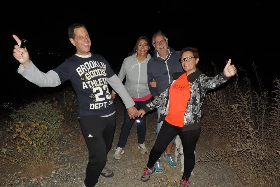 Foto 2 - &Eacute;xito de la ruta nocturna con gran participaci&oacute;n