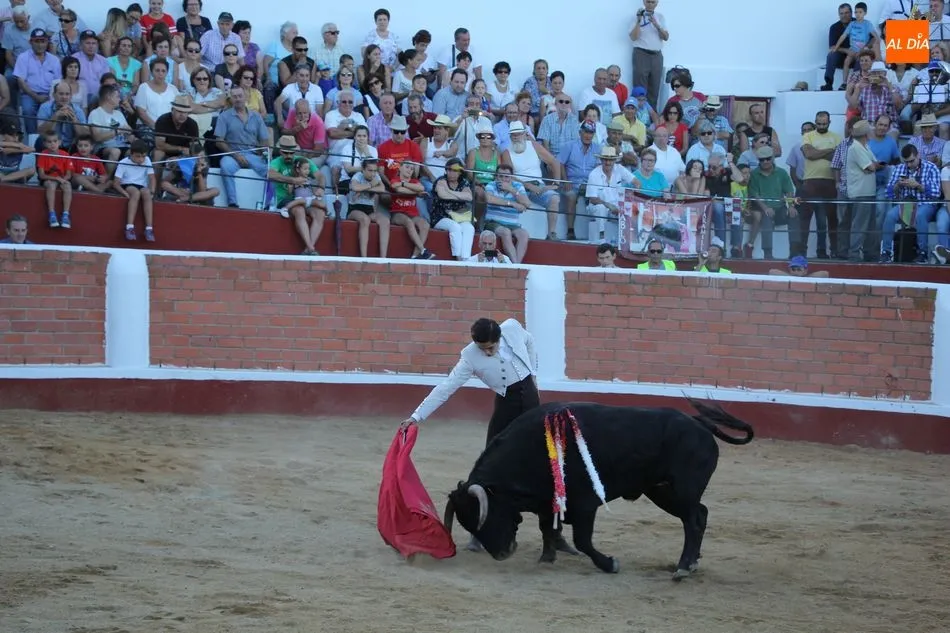 Foto 11 - Excelente tarde de toros en Saucelle con un trofeo para cada novillero  