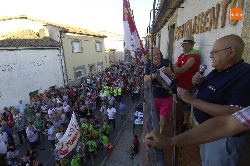 Sebastián Gutiérrez, en pleno pregón | Fotos Adrián Martín