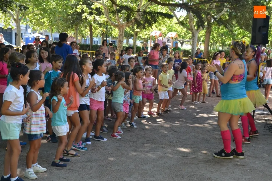 Una Glorieta de Rechupete llega a su conclusión con una sesión de zumba  